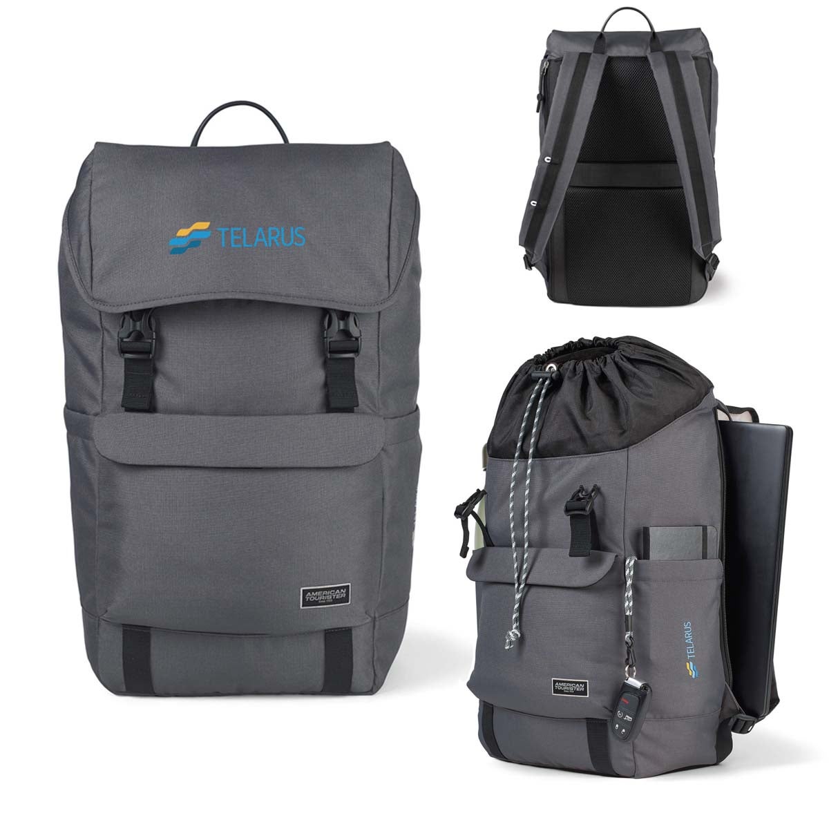 American Tourister® Computer Backpack Recycled Eco Promotional Products